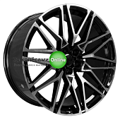 Hengde 5063 10x21/5x112 ET35 D66,5 Black machined face (HNGD)