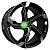 Hengder 5108 9x20/5x112 ET37 D66,45 Clear powder gloss black machined face (HNGD), Hengde
