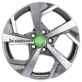 Khomen Wheels KHW1712 (A4) 7x17/5x112 ET46 D66,6 Gray-FP