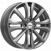 iFree Панган 6x16/4x100 D54.1 ET45 Насыщенный тёмно-серебристый