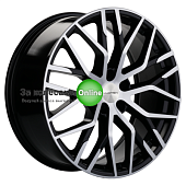 Khomen Wheels KHW2005 (Kodiaq) 8,5x20/5x112 ET30 D57,1 Black-FP