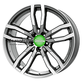 Alutec DriveX 9,5x21/5x112 ET53 D66,5 Metal Grey Front Polished