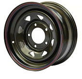 Off-Road Wheels №65 7x15/5x139.7 D110 ET15 Черный