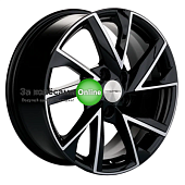 Khomen Wheels KHW1714 (Changan CS35/CS35 Pro) 7x17/5x110 ET46 D63,3 Black-FP