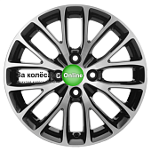 Khomen Wheels KHW1506 (Xray) 6x15/4x100 ET37 D60,1 Black-FP