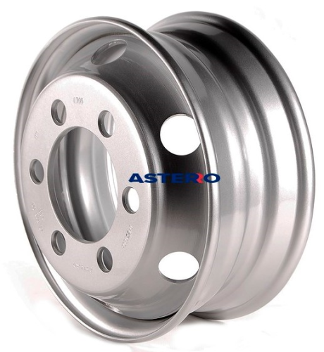 Колесный диск Asterro 1705 Азия (HD72,78, HINO, ISUZ 6x17/6x222.25 D164 ET123 Silver купить в Самаре