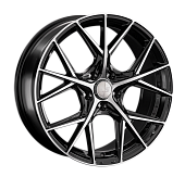 LS 1365 7x16/4x114.3 D67.1 ET40 Чёрный полностью полированный