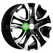 Khomen Wheels KHW1503 (Cobalt) 6x15/4x100 ET39 D56,6 Black-FP