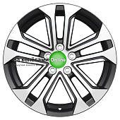 Khomen Wheels KHW1803 (Outlander) 7x18/5x114,3 ET38 D67,1 Black-FP