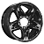 ZEPP 4x4 Toyota 5 Triangle 8x18/5x150 ET60 D110 Gloss Black (LTM)
