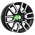 Khomen Wheels KHW1723 (Pajero) 8x17/6x139,7 ET46 D67,1 Black-FP