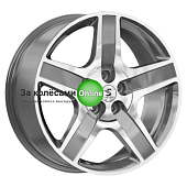 Premium Series КР008 (Discovery 5) 8,5x20/5x120 ET47 D72,6 Diamond Gloss Graphite