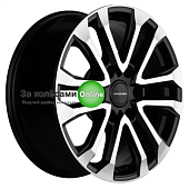Khomen Wheels KHW1805 (LC Prado) 7,5x18/6x139,7 ET25 D106,1 Black-FP