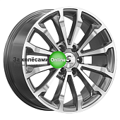 Premium Series КР006 (Land Cruiser Prado) 8,5x20/6x139,7 ET25 D106,1 Diamond Gloss Graphite