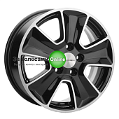 Khomen Wheels KHW1601 (Geely Atlas Pro) 6,5x16/5x114,3 ET45 D54,1 Black-FP