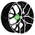 Khomen Wheels KHW2012 (Jetour X90 Plus) 8x20/5x108 ET43 D60,1 Black-FP