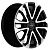 Khomen Wheels KHW1805 7.5x18/6x139.7 D106.1 ET30 Black-FP