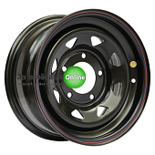 ZEPP 4x4 ВАЗ Нива Х (треуг. мелкий) 7x15/5x139,7 ET25 D98,5 Черный (LTM) (с увелич.полкой)