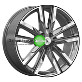 Premium Series КР014 (Tiguan) 8x20/5x112 ET41 D57,1 Diamond Gloss Graphite