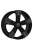 Колесный диск Mak Stone 5 7.5x18/5x127 D71.6 ET50 Gloss Blac купить в Самаре