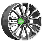 Premium Series КР006 (TANK 500) 8,5x20/6x139,7 ET33 D100,1 Diamond Black Gris