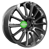 PDW 7013 9x20/5x120 ET45 D72,6 Gun Metal Machined Face ()