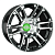 LS 558 8x17/6x139,7 ET36 D100,1 BKF (конус, Колпак+лого)