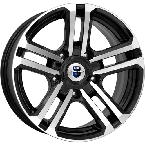 Колесный диск K&K Палладика 7x16/5x139.7 D110.1 ET5 Алмаз Черн купить в Самаре фото №1