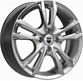 K&K Samara 6x16/5x114.3 D67.1 ET45 Темно-серебристый