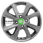 Khomen Wheels KHW1501 (Rio/Solaris) 6x15/4x100 ET48 D54,1 G-Silver