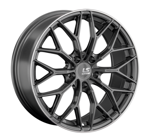 Колесный диск LS RC69 8x18/5x114.3 D67.1 ET35 BKL купить в Самаре фото №1