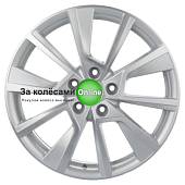 Khomen Wheels KHW1802 (Kodiaq/Tiguan) 7x18/5x112 ET43 D57,1 F-Silver-FP