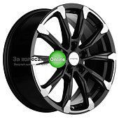 Khomen Wheels KHW1808 (Jac/Москвич 3) 7,5x18/5x108 ET40 D54,1 Black-FP