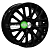 Khomen Wheels KHW1506 (Lada Granta) 6x15/4x98 ET36 D58,6 Black