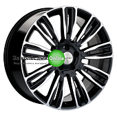 Khomen Wheels KHW2004 (GAC GS8) 8,5x20/5x120 ET45 D59,5 Black-FP