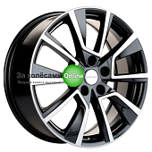 Khomen Wheels KHW1802 (Coolray) 7x18/5x114,3 ET50 D54,1 Black-FP