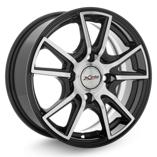 Колесный диск X`trike X-104 6x14/4x98 D58.5 ET38 BK/FP купить в Самаре фото №1