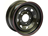 Off-Road Wheels №87M 8x16/5x139.7 D110 ET-25 Черный-Мат