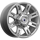 K&K Полюс 7.5x16/6x139.7 D111.6 ET5 Темно-серебристый