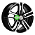 Khomen Wheels KHW1602 (Niva 4x4 Bronto) 6,5x16/5x139,7 ET35 D98,5 Black-FP