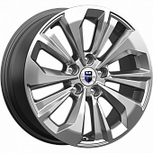 K&K Авиор 7x17/5x114.3 D60.1 ET35 Глянцевый темно-серебристый
