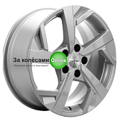 Khomen Wheels KHW1712 (Jac/Москвич 3) 7x17/5x108 ET40 D54,1 F-Silver