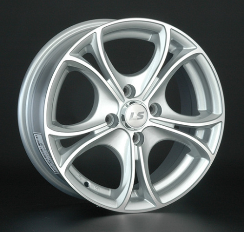 Колесный диск LS393 7.5x17/5x112 D57.1 ET45 Серебристый полностью полированный купить в Самаре фото №1