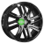 Колесный диск Khomen Wheels KHW1609 (Rio II/Solaris II) 6x16/4x100 ET46 D54,1 Black купить в Самаре фото №1