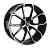 Replay GS6 9.5x21/5x114.3 D67.1 ET47 Чёрный глянцевый с полированной лицевой частью