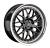 LS RC65 8.5x18/5x112 D66.6 ET30 Черный. с полированным ободом