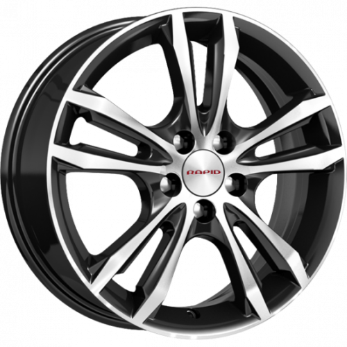 Колесный диск K&K Samara 6x16/5x114.3 D67.1 ET43 Алмаз Черн купить в Самаре фото №1