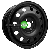 ТЗСК Hyundai Solaris, Kia Rio 6x15/4x100 ET48 D54,1 Черный