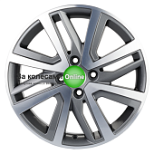 Khomen Wheels KHW1609 (Rio I/Solaris I) 6x16/4x100 ET48 D54,1 Gray-FP