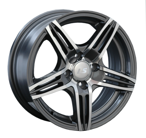 Колесный диск LS189 6.5x15/5x105 D56.6 ET39 Насыщенный темно-серый полностью полированный купить в Самаре фото №1
